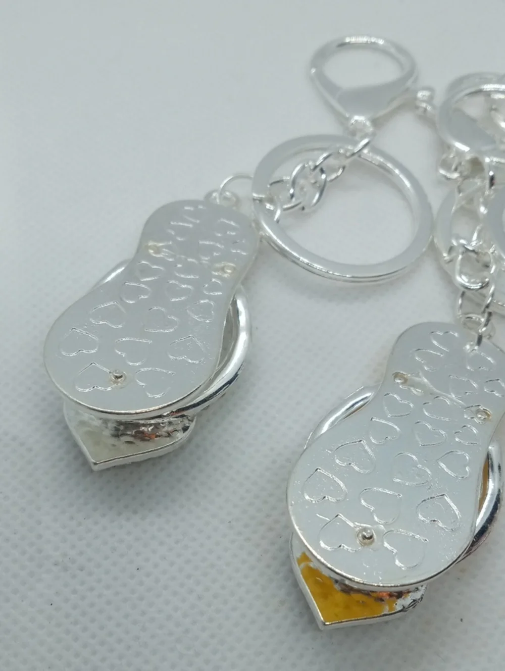 BEJEWELED FLIP-FLOP BAG/KEY CHAIN - Picture 8 of 10